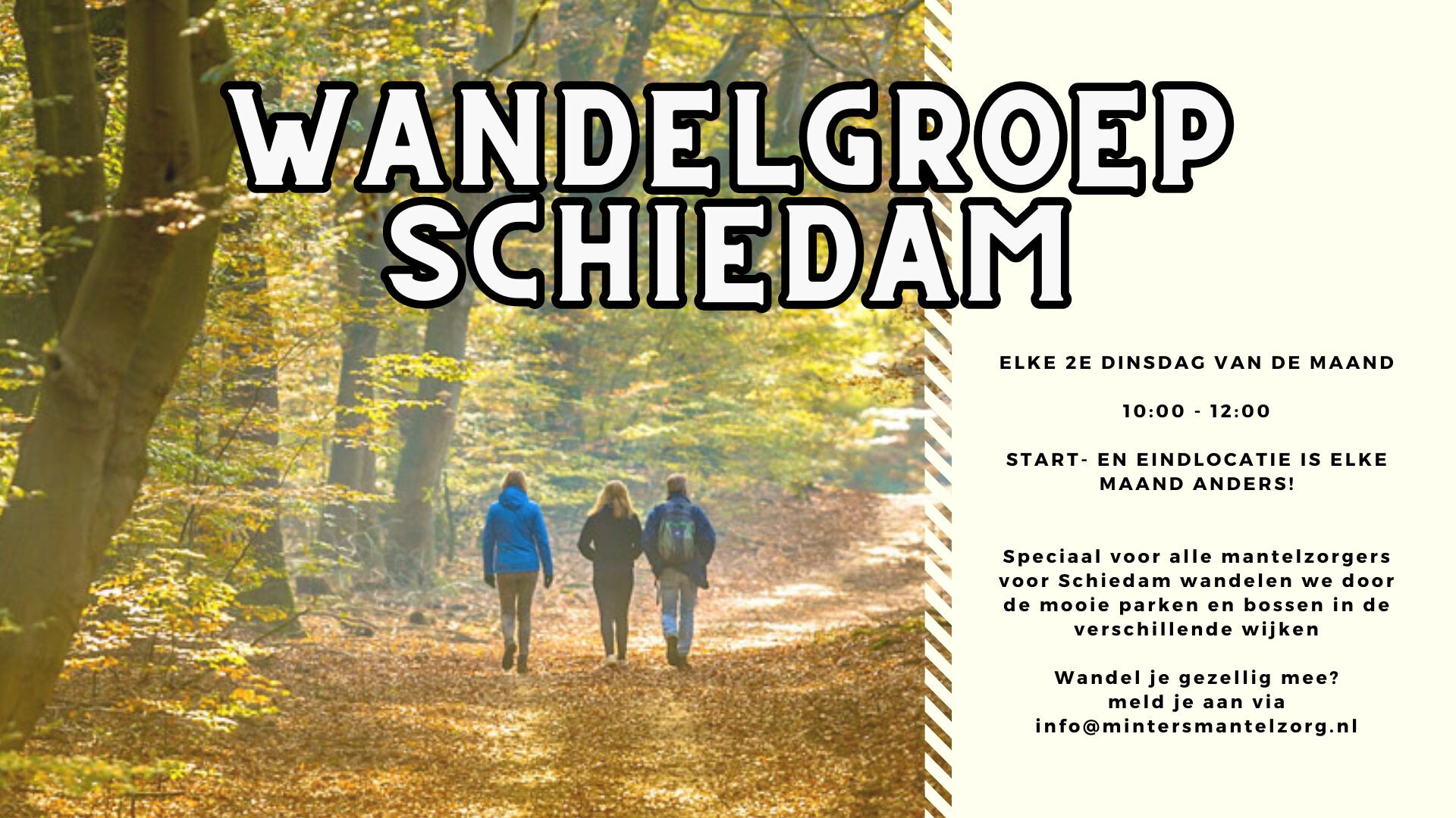 Wandelcoach mantelzorgers